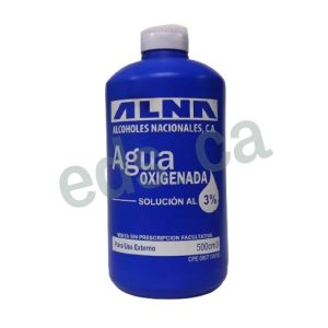 Agua Oxigenada* - 500 ml - 3% - 10 vol. - ALNA
