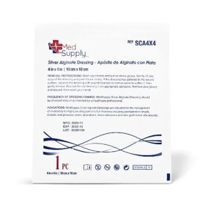 Alginato de Calcio con Plata 10 cm x 10 cm - Med Supply