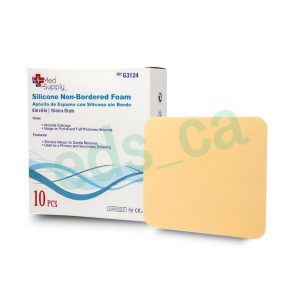 Aposito de Silicon Absorbente 15 cm x 15 cm sin bordes - Med Supply