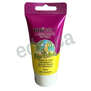 Lubricante Intimo De Piña Colada 60 ml - Biogel