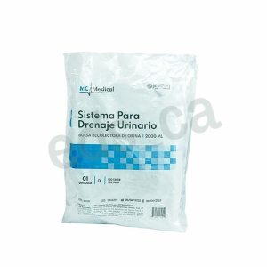 BOLSA RECOLECTORA DE ORINA ECONOMICA DE 2000cc - MC MEDICAL