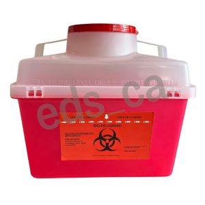 Contenedor Sharps Collector - 13,5 Lts. para desechar material punzante- Nacional