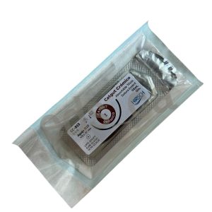 Sutura Catgut Cromico 1 con Aguja Cónica de ½ o R37 mm Absorbible de 70 cm  Estéril  Equiv = 813T - HIRSCH