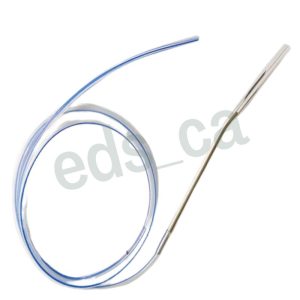 Tubo de drenaje de silicón y reservorio de 100 ml tipo BLAKE  15FR 3/16 4,8 mm - Redondo - Branden
