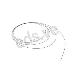 Guía Hidrofilica de Nitinol 0.035 x 150 cm Punta Recta  Negra - MarkFlow