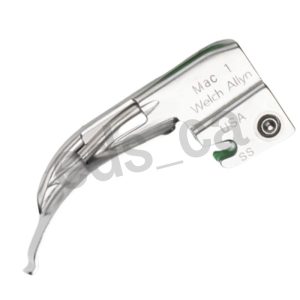 Hoja  de Laringoscopio de Fibra Optica MACINTOSH  # 1 Curva - Welch Allyn