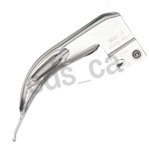 Hoja de Laringoscopio de Fibra Optica MACINTOSH # 3 Curva - Welch Allyn