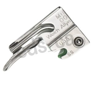 Hoja  de Laringoscopio de Fibra Optica MILLER  # 00  Recta - Welch Allyn