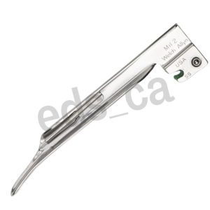 Hoja  de Laringoscopio de Fibra Optica MILLER  # 2  Recta - Welch Allyn
