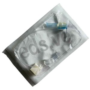 Polyperf Safe PPS Flow+ 20G x 20 mm Aguja Huber de Seguridad con Linea - Perouse Medical