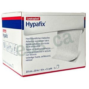 HYPAFIX  10 cm x 10 mts. - Rollo de adhesivo no tejido para sujeción de apósitos - BSN Medical