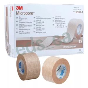 Micropore   1" - Adhesivo de papel Piel - 3M - Imagen 2