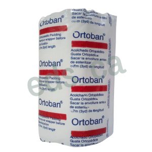 ORTOBAN  3" x 3 Yds.- (7.5 cm x 2.7 m) - Guata Ortopédica - Docena - BSN Medical
