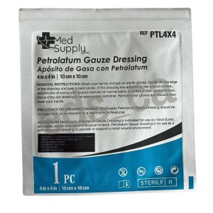 Petrolatum Gauze Dressing 4 X 4 - Med Supply