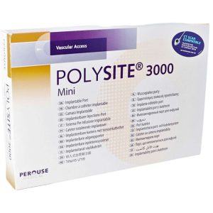 Polysite Cateter 8 FR Silicone Puerto Titaneo Standart Port  - Perouse Medical - Imagen 2