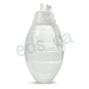 Tubo de drenaje de silicón y reservorio de 100 ml tipo BLAKE  10FR 3.3mm - Redondo - Branden - Imagen 2