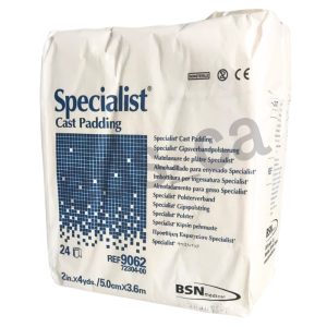 Specialist   Guata - No estéril - 2" x 4 Yds - 5 cm x 3.6 m - Paq. x 24 unds. - Bsn Medical