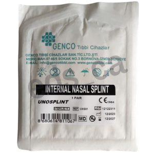 Splint Férula Nasal Interna de Silicon Canulada 1 PAR - Genco - Imagen 2