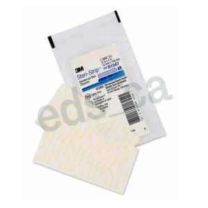 STERI-STRIP  Azul -  1/2 " x 4" - 12 mm x 100 mm 6 Sutura dérmica hipoalérg. reforzada - Estéril - 3