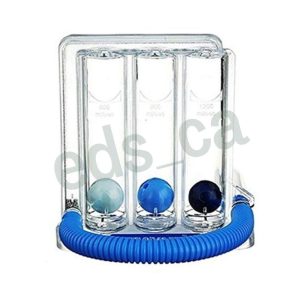 Espirometro TRIFLO II* 3 Ball - color verde Ejercitador - Hudson - Imagen 2