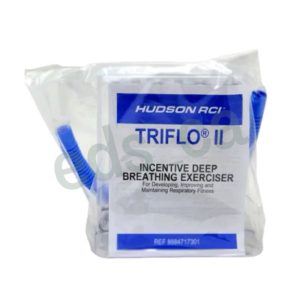 Espirometro TRIFLO II* 3 Ball - color verde Ejercitador - Hudson