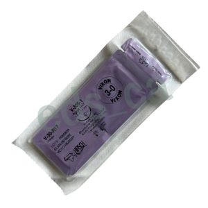 Sutura VICRYL 3/0 VIXON Aguja Curva 17 mm Absorbible Trenzado Violeta Punta Roma  Equiv = J305 - HIRSCH*