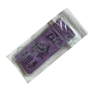 Sutura VICRYL 3/0 VIXON Plus T/ Rapide con Aguja Cortante 3/8 CP 24 mm Absorbible Trenzado Incoloro de 70 cm  Equiv = VR9932 - HIRSCH