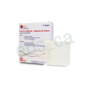 Alginato de Calcio Aposito 10 cm x 10 cm - Med Supply