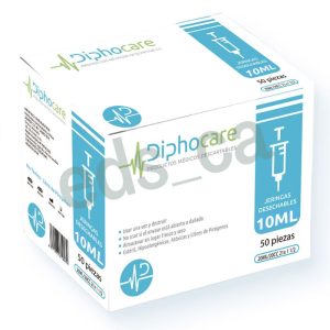 Inyectadora de 10 cc 21 x 11/2 - Diphocare
