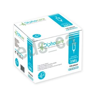 Inyectadora de 3 cc 21 x 11/2 - Diphocare