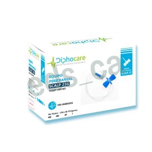 Pericraneal / Scalp No.23 Cajitas x 100 - Diphocare