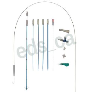 Set de Nefrostomía Percutánea Tipo Malecot 12 Fr - MarFlow
