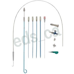 Set de Nefrostomía Percutánea Tipo Pig Tail 12 Fr - MarFlow