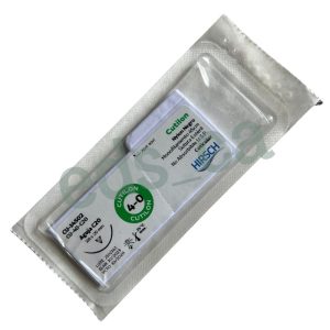 Sutura Nylon 4/0 CUTILON Aguja 3/8 o C 20 mm Curva Cortante No Absorbible  Hebra Negra Monofilamento de 45 cm Cuticular Equiv = 14502T - HIRSCH