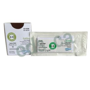 Sutura Nylon 2/0 CUTILON Aguja CR 60 mm Recta Cortante No Absorbible Monofilamento de 75 cm Hebra Negra Equivalente = 628H - HIRSCH (copia) - Imagen 2