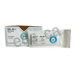 Sutura Seda Negra 2/0 Sin Aguja Trenzada de10 Hebras x 75 cm para Ligaduras  Equiv = SA85G - HIRSCH - Imagen 2