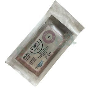 Sutura Vicryl 0 VIXON Aguja de MG 40 mm Punta Roma Absorbible de 90 cm Equivalente = J358H - HIRSCH