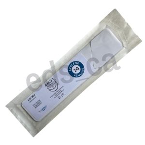 Sutura Prolene 2/0 AZULENE Aguja Doble Curva 25 mm o ½ c  No Absorbible 90 cm Equivalente = 8523T - HIRSCH