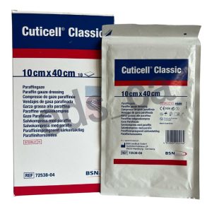 Cuticell   - 10 cm x 40 cm - Apósito Gasa Parafinada Estéril - BSN