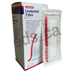 LEUKOMED T Plus   Aposito con gasa 10 cm x 25 cm - BSN Medical