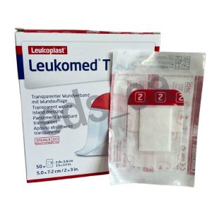 LEUKOMED T Plus   Aposito con gasa 7.2 cm x 5 cm - BSN Medical
