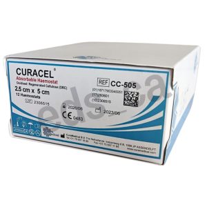 Curacel Hemostático Absorbible 2,5 cm x 5,0 cm tipo (SURGICEL) - CURAMEDICAL - Imagen 2
