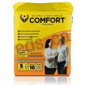Pañal Adulto talla S Anatómico Super Absorbente paquete 10  Unidades - CONFORT