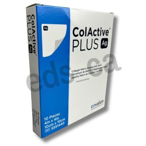 Colactive PLUS Ag 10 cm x 10 cm Apósito Matriz de Colágeno con Plata – Covalon
