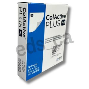 Colactive PLUS Ag 5 cm x 5 cm Apósito Matriz de Colágeno con Plata – Covalon