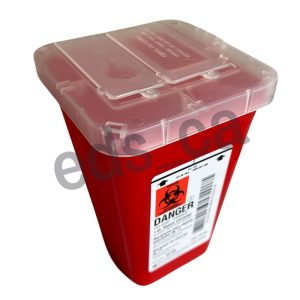 Contenedor Sharps Collector - 1 Lts. para desechar material punzante- Importado Bemis - Imagen 3
