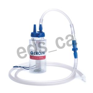 Drenaje Pleural Neonatal 250 cc Frasco Plástico con Tuberías  33103  - CROSA