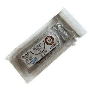Sutura Catgut Crómico 2/0 con Aguja Cónica ½ o R40 mm Absorbible 70 cm Estéril  Equiv = 913T - HIRSCH