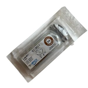 Sutura Catgut Crómico 4/0  con Aguja Cónica de ½ o R 17mm Absorbible 70 cm Estéril  Equiv = U203 - HIRSCH