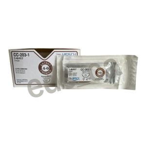 Sutura Catgut Crómico 4/0  con Aguja Cónica de ½ o R 17mm Absorbible 70 cm Estéril  Equiv = U203 - HIRSCH - Imagen 2